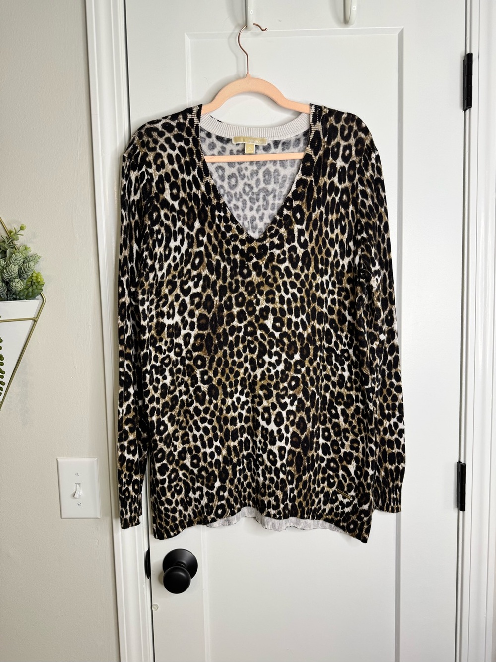 Michael Kors Animal Print Sweater